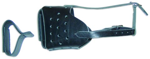 Verbellkorb mit Leder- und Gummipolster