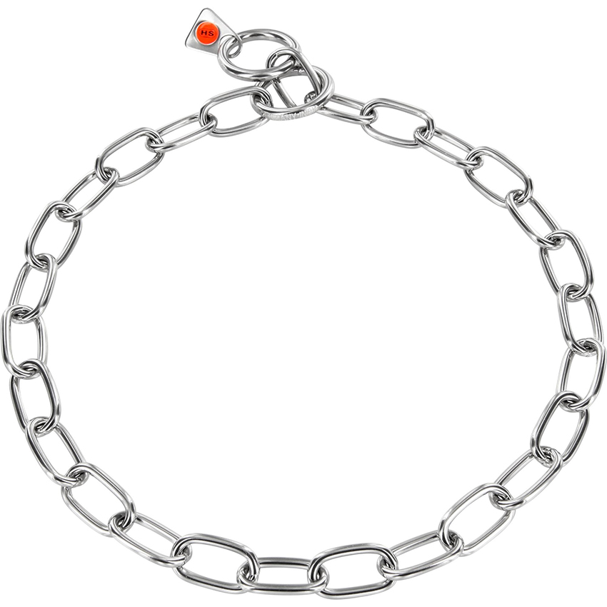 Collar stainless steel, medium, 3mm 39cm