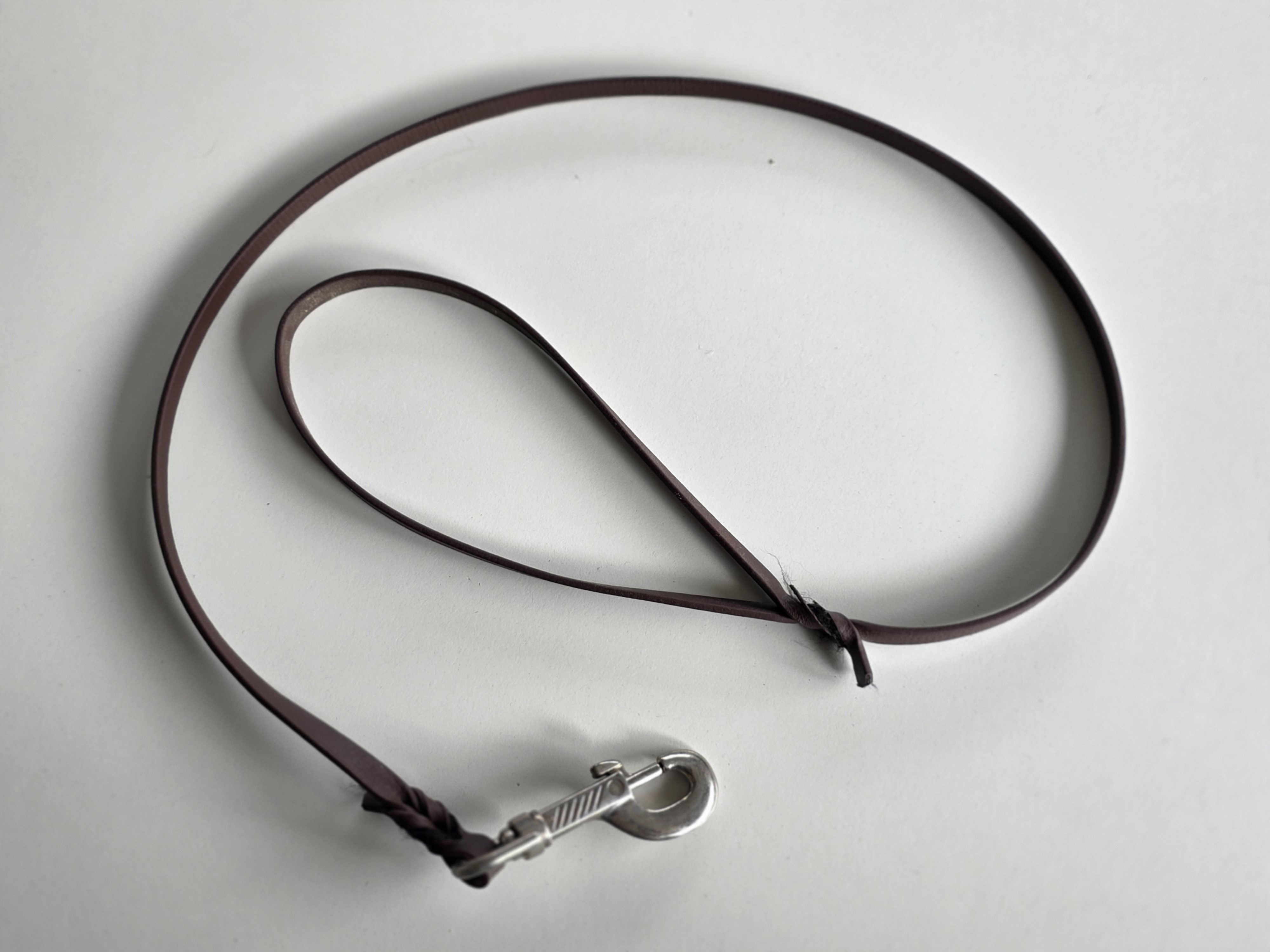 Biothane Leine 9mm 100 cm braun