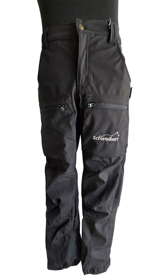 Allwetterhose Unisex schwarz