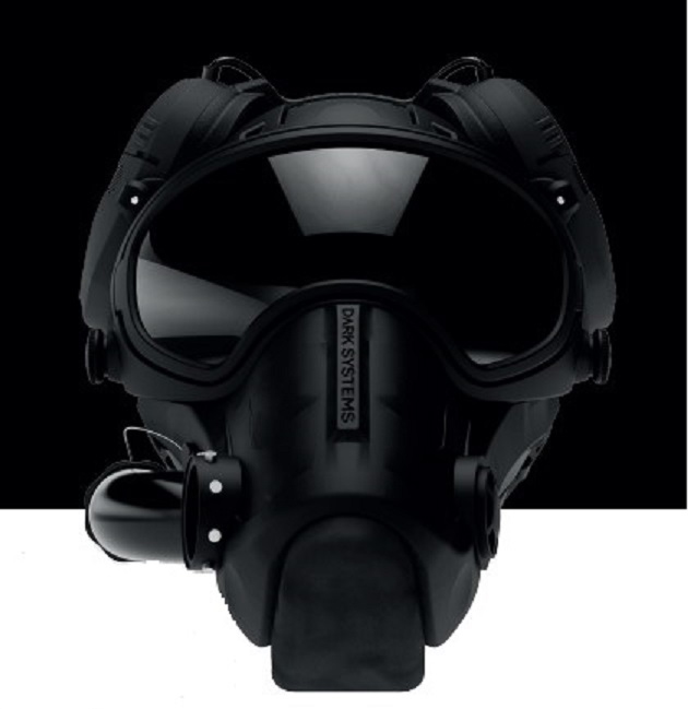 DarkFighter Sauerstoffmaske für Hunde ohne Voratmu