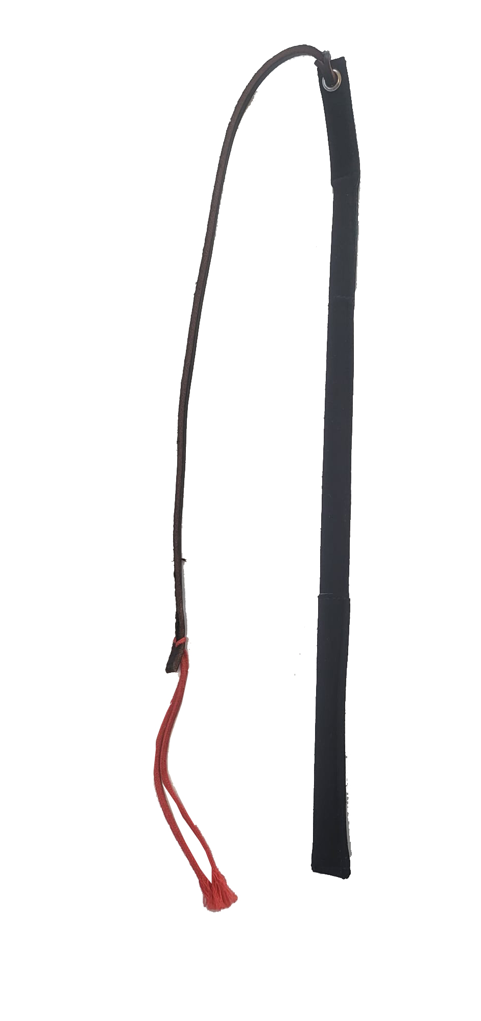Peitsche mit Lederschlag 60 cm
