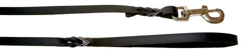 Biothane Leine 12 mm schwarz