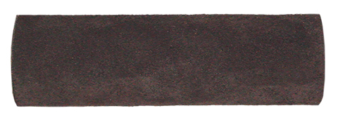 Mittelsteg Holz Rund mit Leder