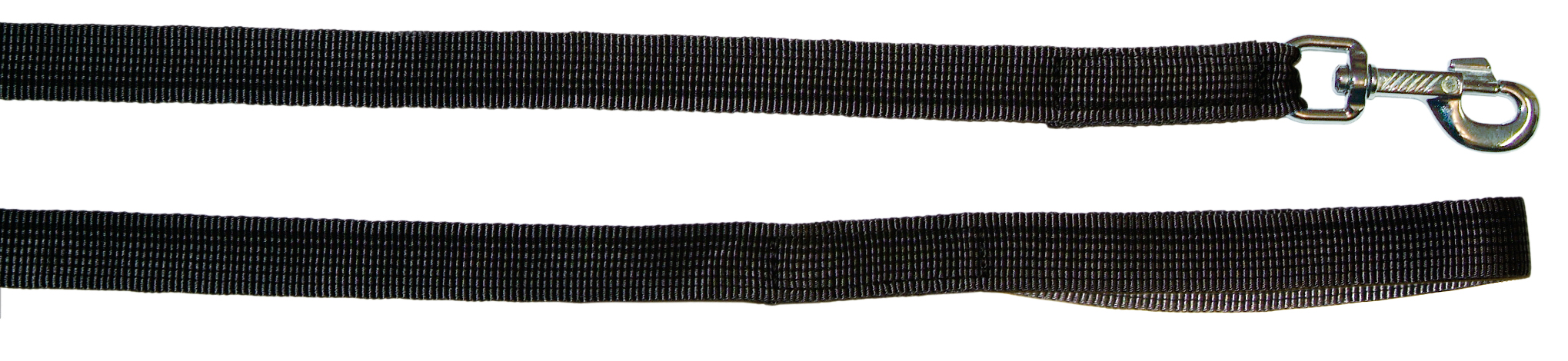 Art Sportiv Leine Nylon Bolzenhaken Schwarz 100 cm