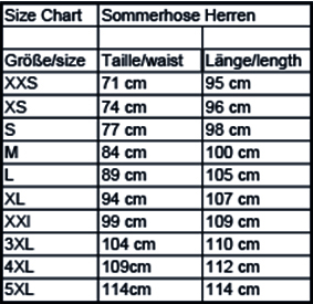 Schweikert Sommerhose Herren schwarz-grau 3XL