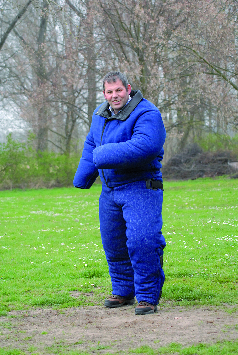 Vollschutzjacke Ring Extra blau