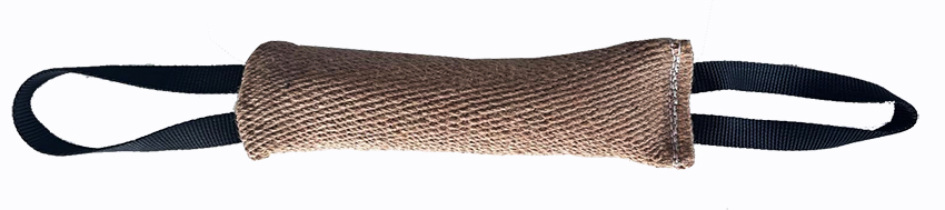 Puppy tug Jute 30cm with two handles