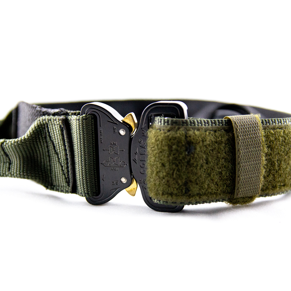 Halsband tactical cover olive M 40-50cm