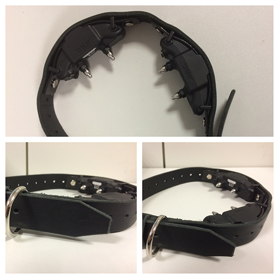 Lederhalsband ARC 75 cm braun