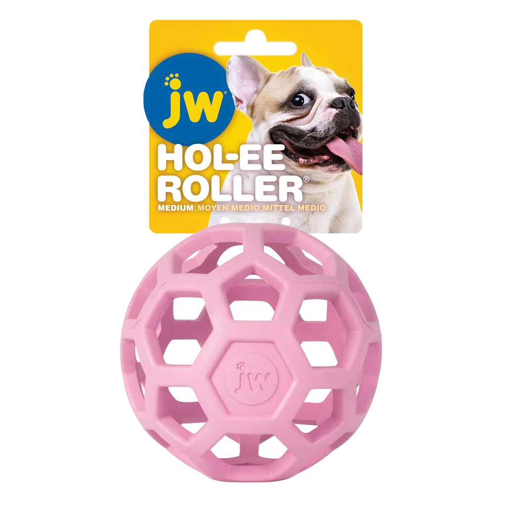 JW Hol-EE Roller Gitterball M 11,5cm pink