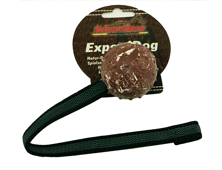 Noppenball Schoko-weiß Ø 5 cm mit 25 cm Band