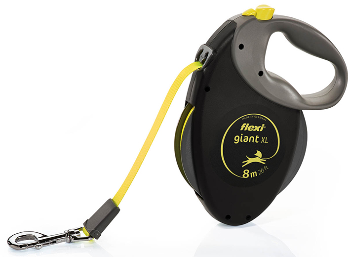 Flexi Giant XL 8 m schwarz/neon