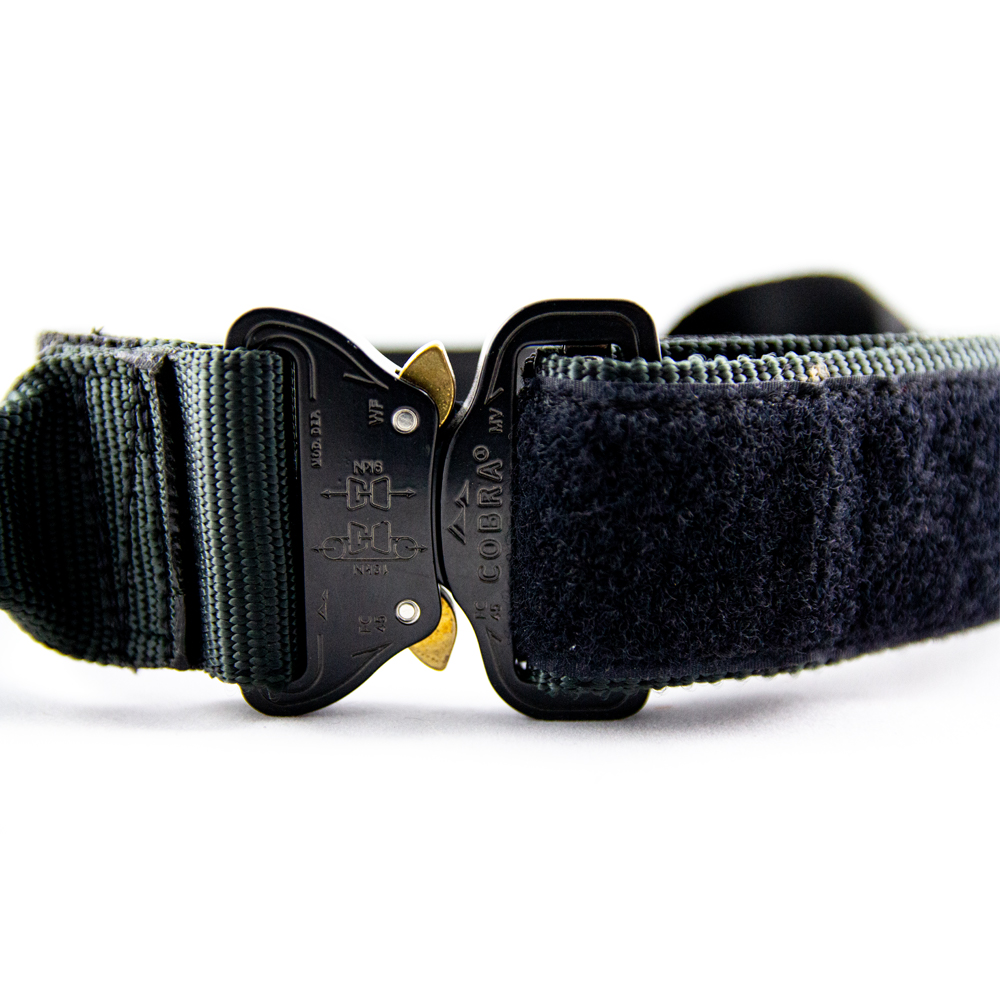 Halsband tactical cover schwarz L 50-65cm