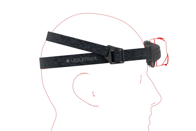 Stirnlampe HF6R schwarz