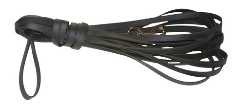 Biothane Leine 12 mm 10 m schwarz
