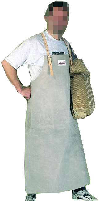 Apron, leather