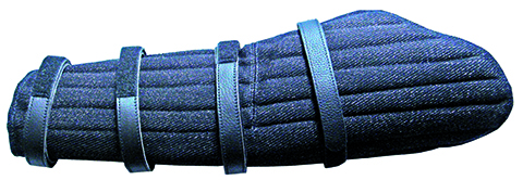 Zivilschutzarm gesteppt mit Velcro
