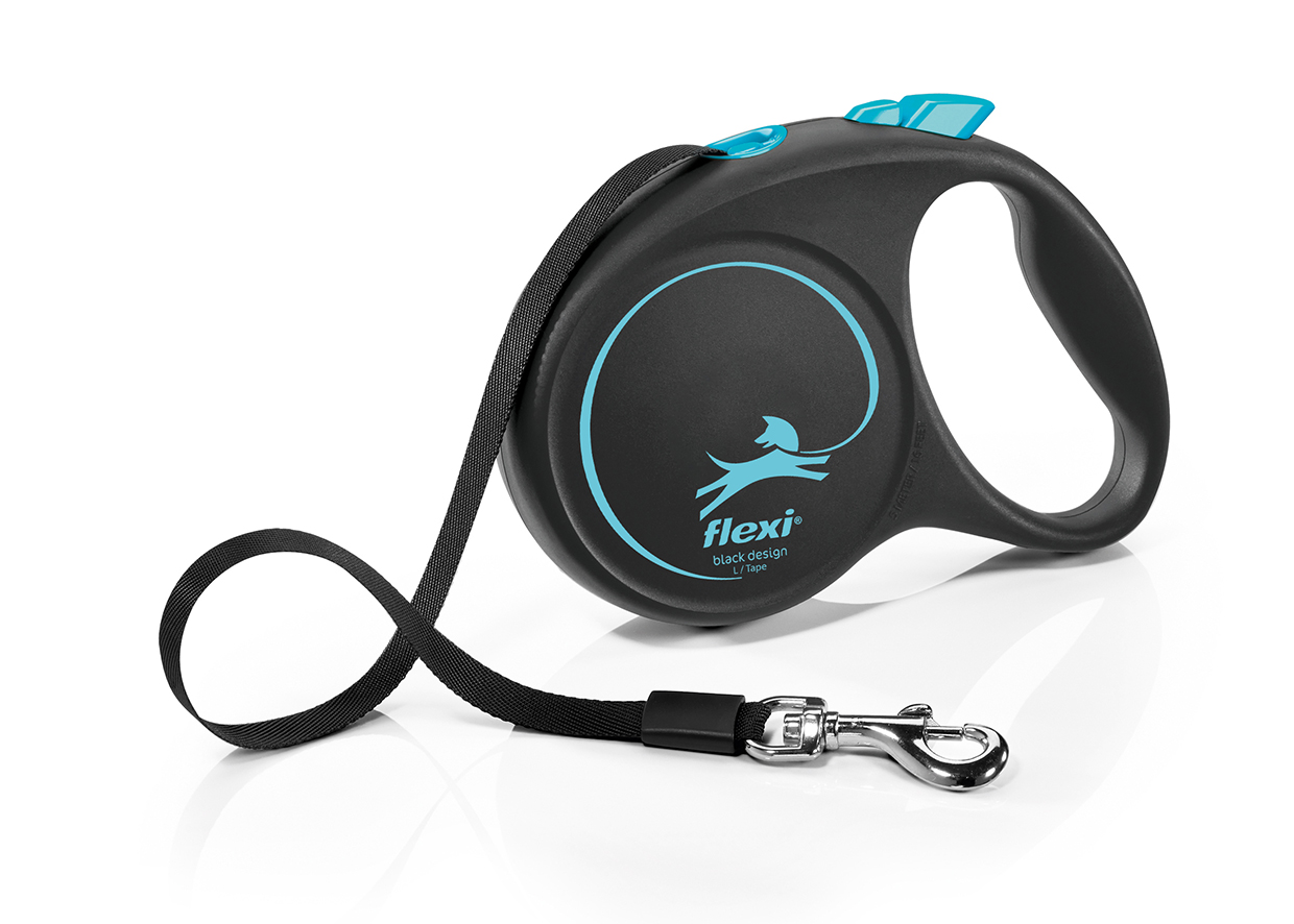 Flexi L Black Edition Tape 5 m blue