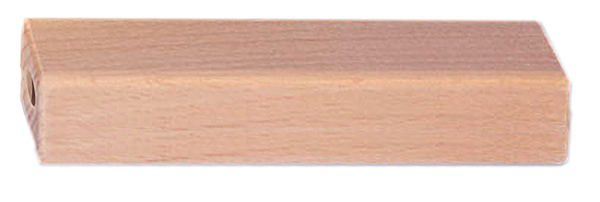 Mittelsteg Holz Rechteckig