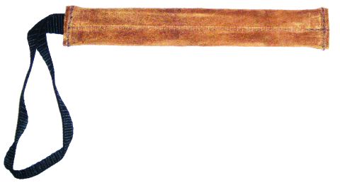 Tug  25cm, leather with 1 loop